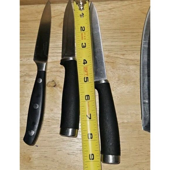 5 Lot: Knife Set Hamilton Forge 4pc &1 Precision - Picture 4 of 10
